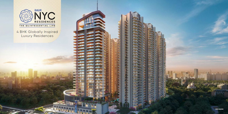 4 BHK Apartment 1459 Sq.ft. for Sale in Wave City, Ghaziabad