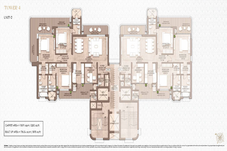 3 BHK Apartment 1720 Sq.ft. for Sale in Sector 1 Greater Noida West