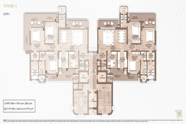 3.5 BHK Apartment 1975 Sq.ft. for Sale in Sector 1 Greater Noida West