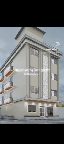  Guest House 1500 Sq.ft. for Sale in Chhatikara Road, Vrindavan