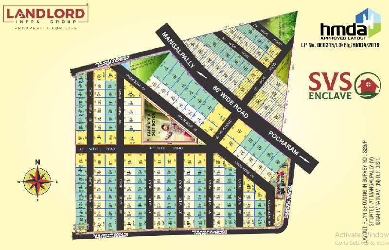  Residential Plot 200 Sq. Yards for Sale in Adibatla, Hyderabad