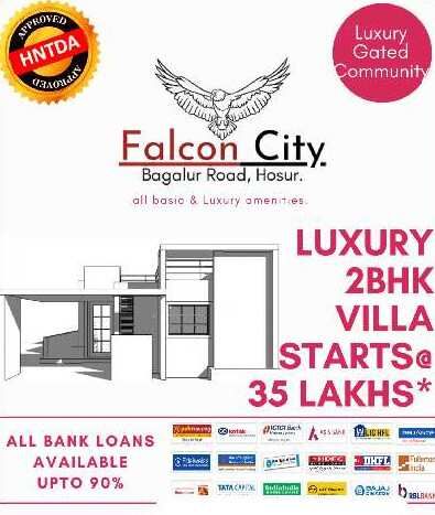 2 BHK Villa 900 Sq.ft. for Sale in Bangalore Road, Hosur