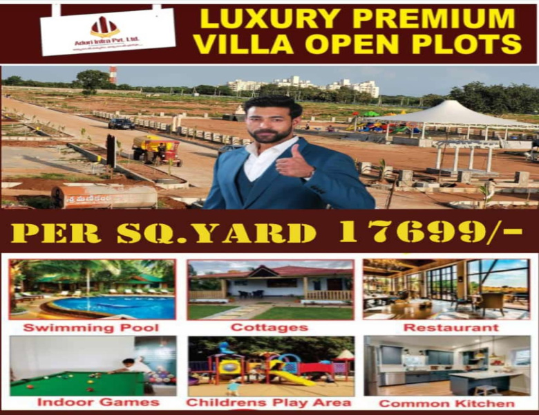  Residential Plot 500 Sq. Yards for Sale in Shamshabad, Hyderabad