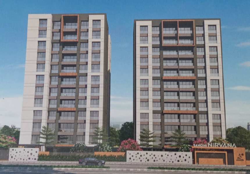 3 BHK 1457 Sq.ft. Apartment for Sale in Vesu, Surat