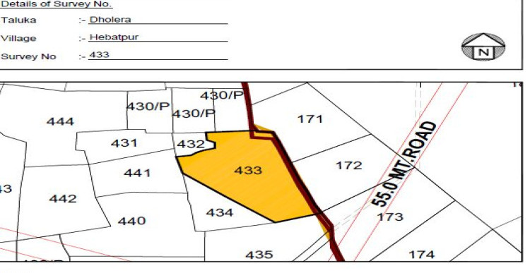  8999 Sq. Yards Commercial Land for Sale in Dholera, Ahmedabad