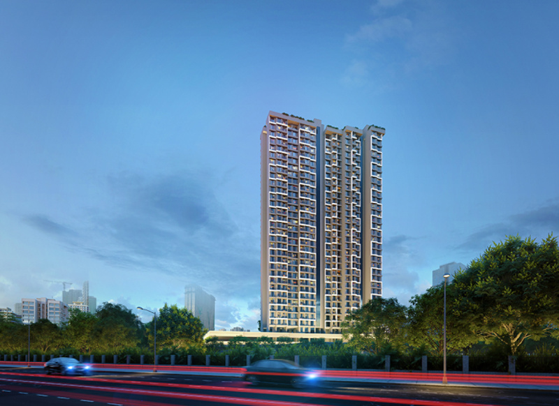 2 BHK Apartment 623 Sq.ft. for Sale in Shilphata, Thane