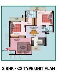 2 BHK Flat for Rent in Vrindavan Yojna, Lucknow