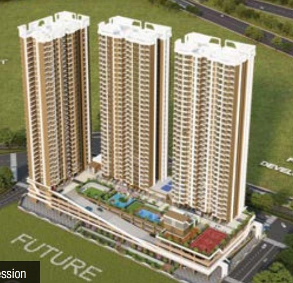 2 BHK Apartment 568 Sq.ft. for Sale in Balkum, Thane