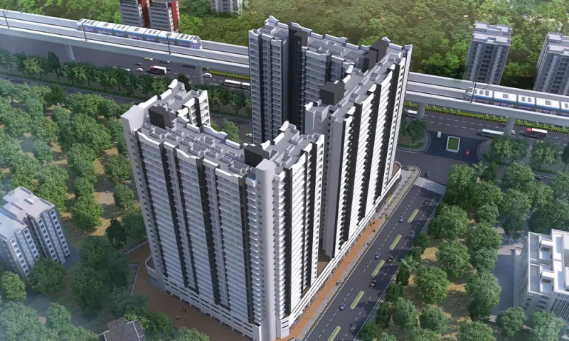 1 BHK Apartment 317 Sq.ft. for Sale in Bhayanderpada, Thane