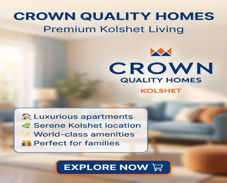 1 BHK 500 Sq.ft. Apartment for Rent in Kolshet Road, Thane