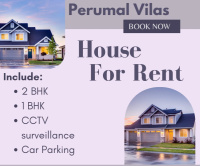 3 BHK Flat for Rent in Papanasam, Thanjavur