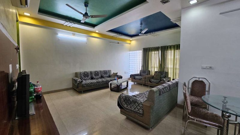 3 BHK 1600 Sq.ft. Apartment for Rent in Prahlad Nagar, Ahmedabad