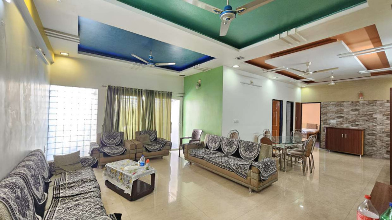 3 BHK 1600 Sq.ft. Apartment for Rent in Prahlad Nagar, Ahmedabad