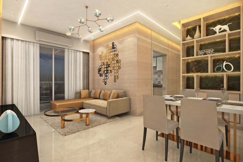 1 BHK Apartment 560 Sq.ft. for Sale in Dombivli East, Thane