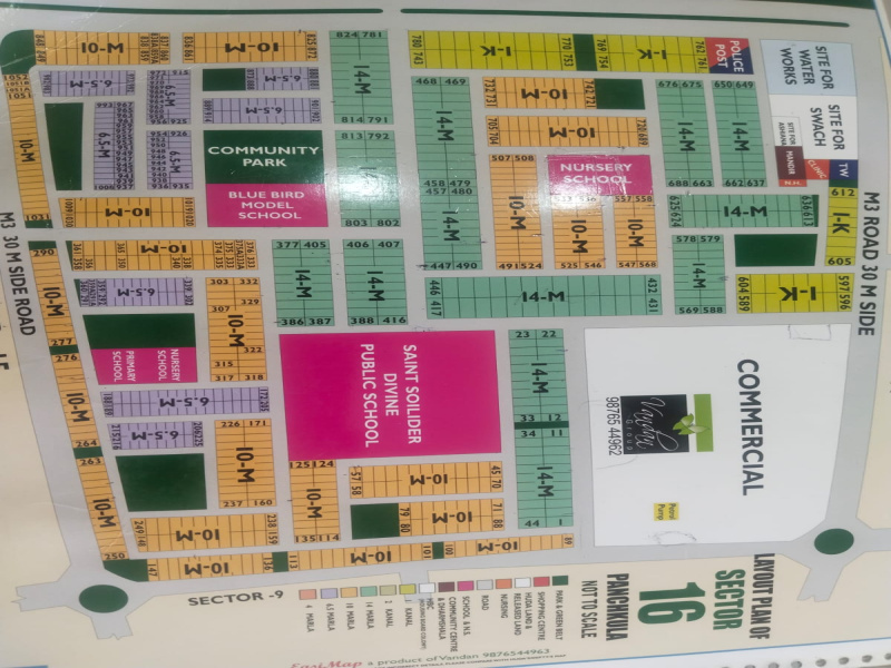 6 BHK House 14 Marla for Sale in Sector 16 Panchkula