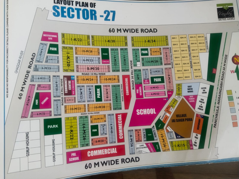 Residential Plot 500 Marla for Sale in Sector 27 Panchkula