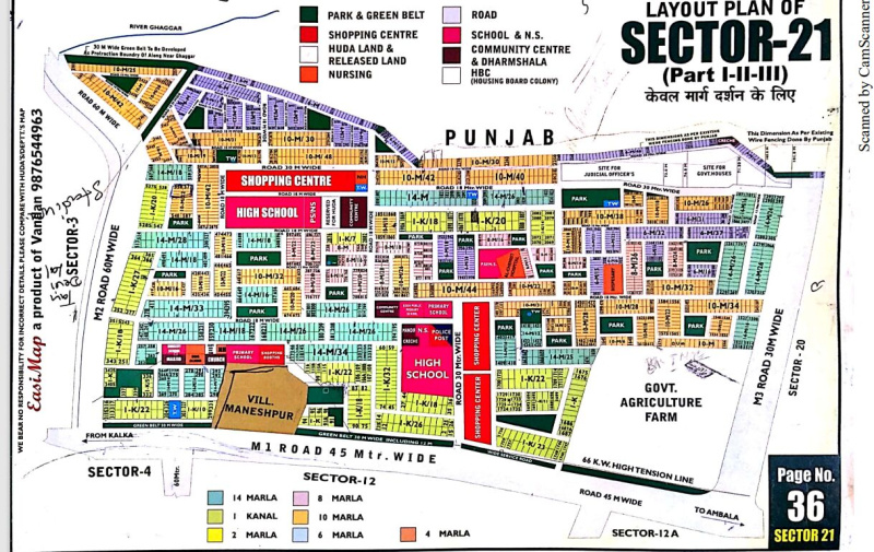  Residential Plot 14 Marla for Sale in Sector 21 Panchkula