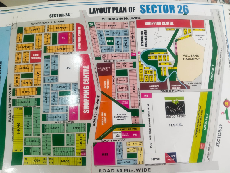  Residential Plot 14 Marla for Sale in Sector 26 Panchkula