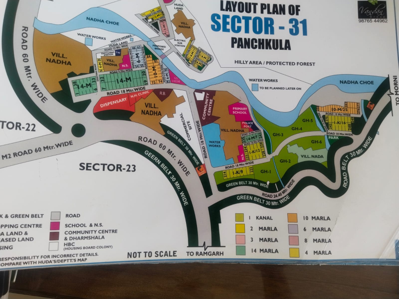  Residential Plot 14 Marla for Sale in Sector 31 Panchkula