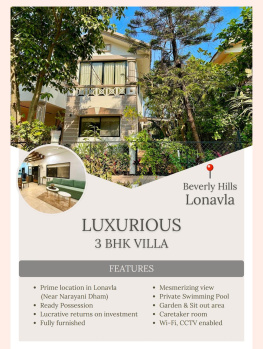 3 BHK Villa for Sale in Tungarli, Lonavala, Pune