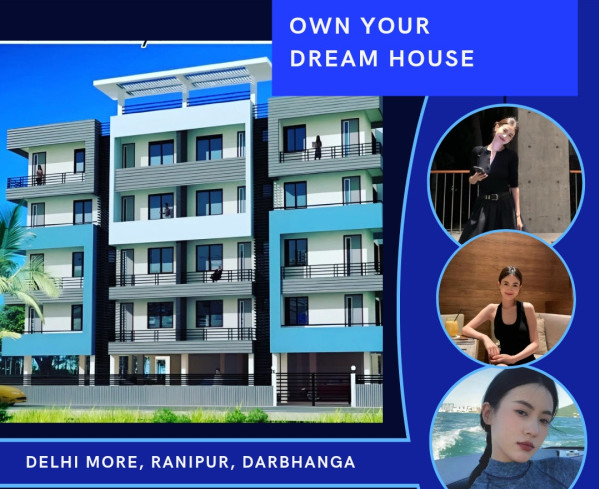 3 BHK Apartment 1350 Sq.ft. for Sale in Delhi More, Darbhanga