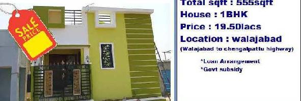 1 BHK House for Sale in Walajabad, Kanchipuram