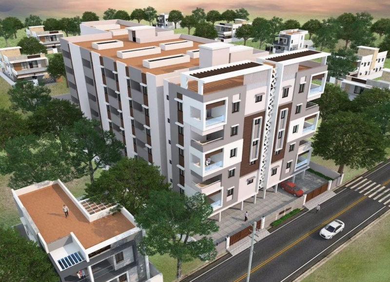 3 BHK Apartment 1250 Sq.ft. for Sale in KK Nagar, Tiruchirappalli