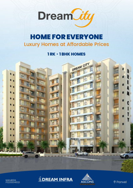 1 RK Apartment 365 Sq.ft. for Sale in Panvel, Navi Mumbai