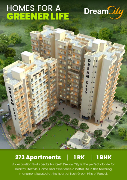 1 RK Apartment 365 Sq.ft. for Sale in Panvel, Navi Mumbai