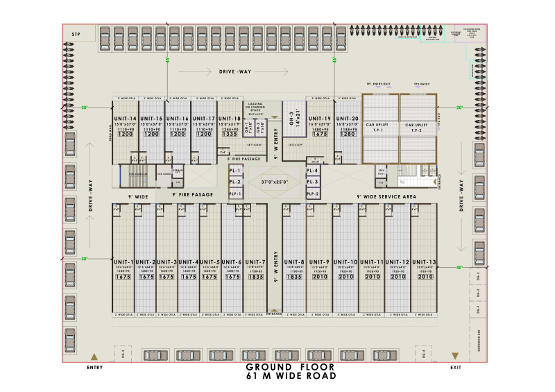  Warehouse 1010 Sq.ft. for Sale in MIDC Industrial Area, Mahape, Navi Mumbai