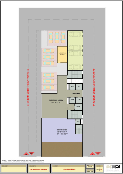  Office Space 1010 Sq.ft. for Sale in Nerul, Navi Mumbai