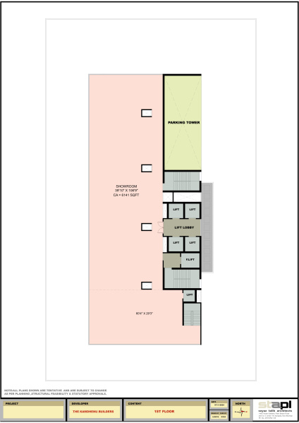  Office Space 1010 Sq.ft. for Sale in Nerul, Navi Mumbai