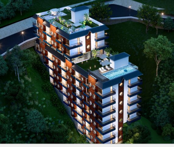  602 Sq.ft. Studio Apartment for Sale in Mussoorie, Dehradun