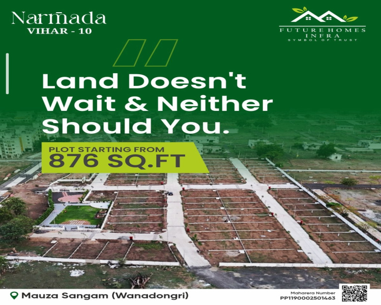  876 Sq.ft. Residential Plot for Sale in Wanadongri, Hingna, Nagpur