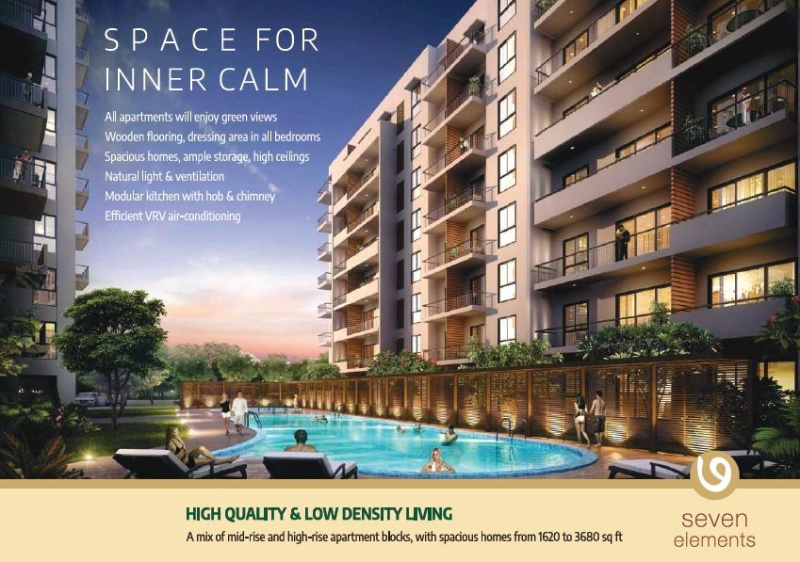 2 BHK Apartment 1605 Sq.ft. for Sale in Sector 89A, Gurgaon