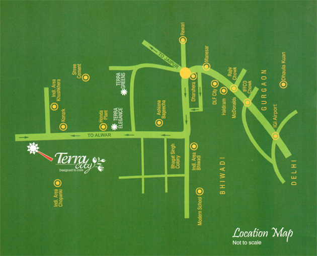 1 BHK Apartment 575 Sq.ft. for Sale in Alwar Bypass Road, Bhiwadi