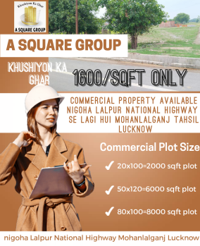  Commercial Land for Sale in Nigoha, Lucknow