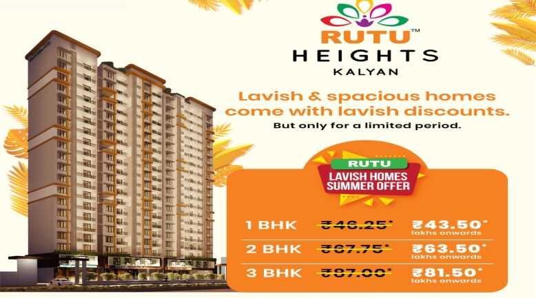 1 BHK Apartment 512 Sq.ft. for Sale in Khadakpada, Kalyan West, Thane