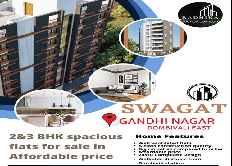 2 BHK 1138 Sq.ft. Apartment for Sale in Dombivli East, Thane