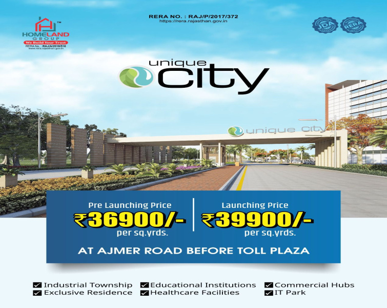  Residential Plot 137 Sq. Yards for Sale in Ajmer Road, Ajmer Road, Jaipur