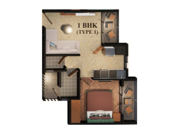 1 BHK Flat for Sale in Titwala, Thane