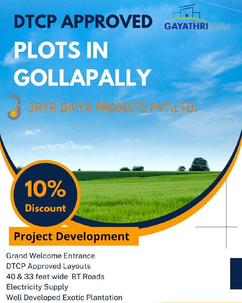 Agricultural Land 200 Sq. Yards for Sale in Gollapally, Hyderabad