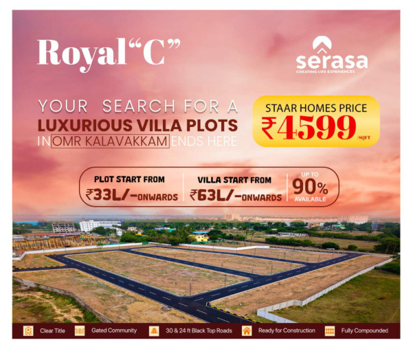  Residential Plot 1000 Sq.ft. for Sale in Omr, Chennai