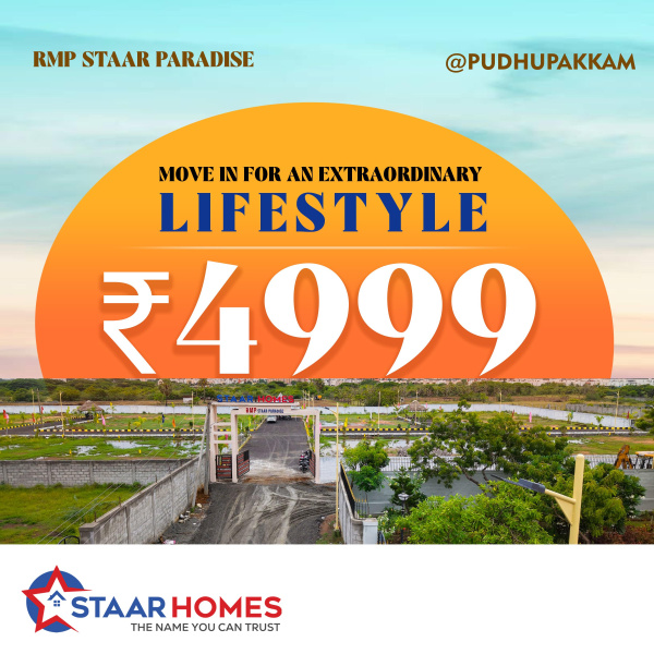  Residential Plot 1000 Sq.ft. for Sale in Pudupakkam Village, Chennai