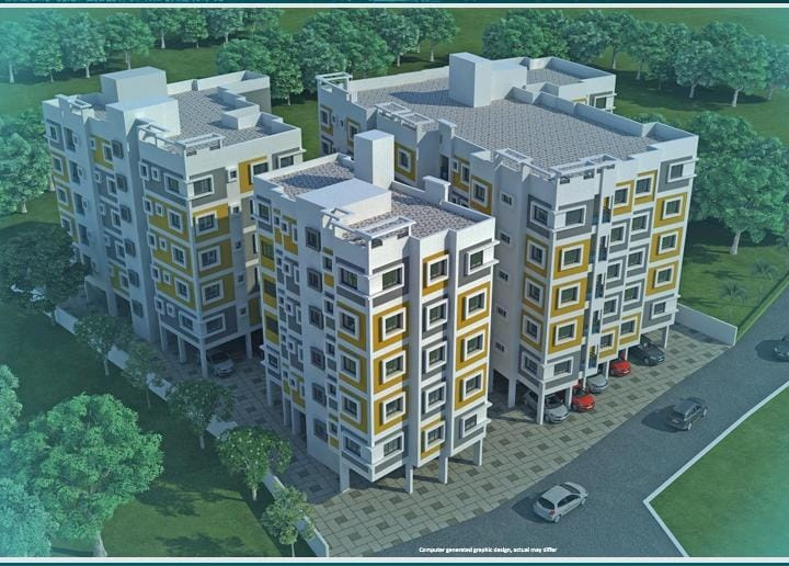 2 BHK Apartment 982 Sq.ft. for Sale in Hatiara, Rajarhat, Kolkata