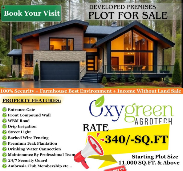  11000 Sq.ft. Agricultural/Farm Land for Sale in Rama Dam, Nagpur