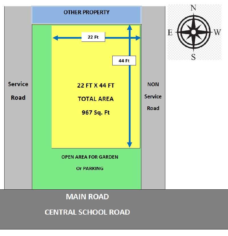  Residential Plot 968 Sq.ft. for Sale in Pachmarhi Cantt, Hoshangabad