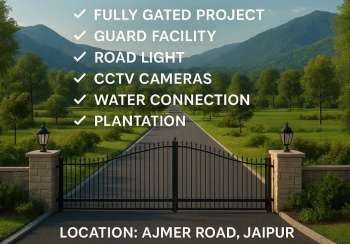  Residential Plot for Sale in Ajmer Road, Jaipur