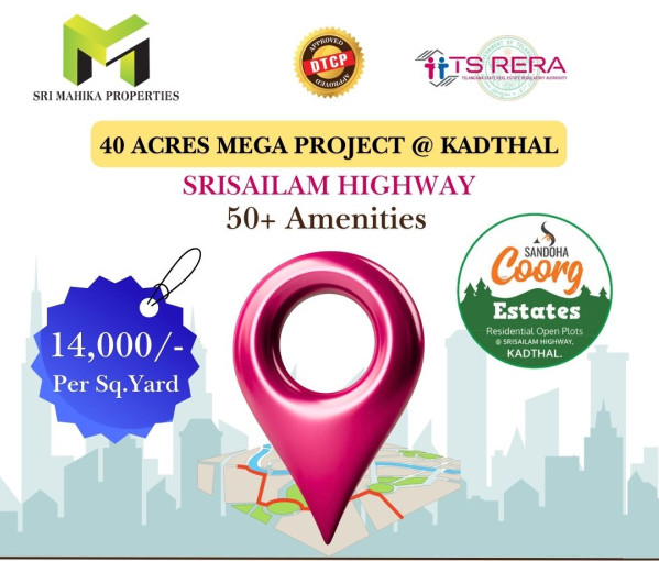  150 Sq. Yards Residential Plot for Sale in Kadthal, Hyderabad