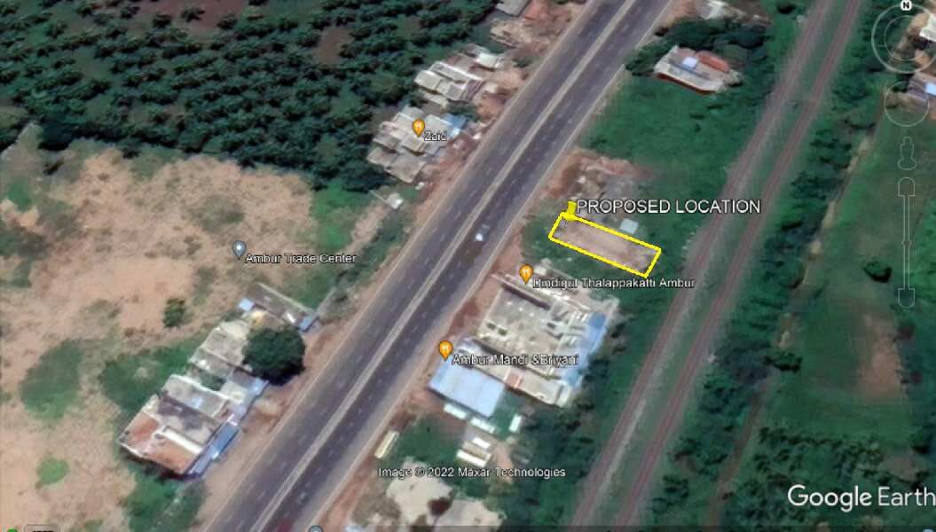  Commercial Shop 2200 Sq.ft. for Rent in Ambur, Vellore